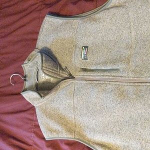 LL Bean Sweater Fleece Vest